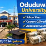 Oduduwa University School Fees, Courses, and Admission Guide